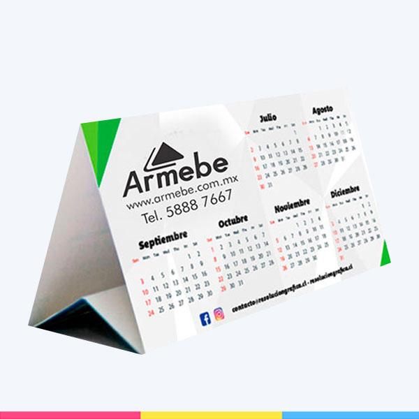 Impresión de calendarios
